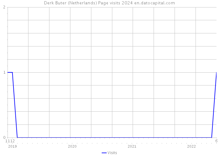 Derk Buter (Netherlands) Page visits 2024 