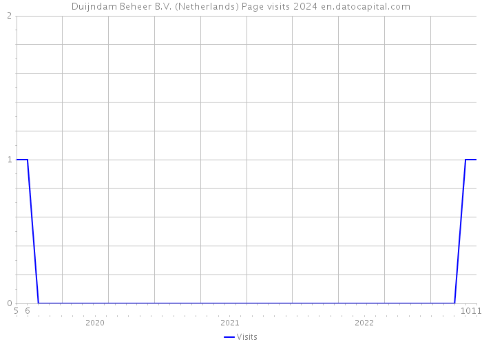 Duijndam Beheer B.V. (Netherlands) Page visits 2024 
