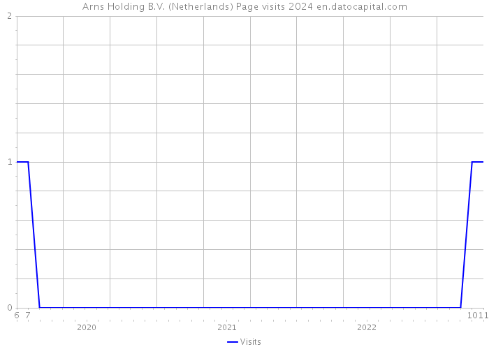 Arns Holding B.V. (Netherlands) Page visits 2024 