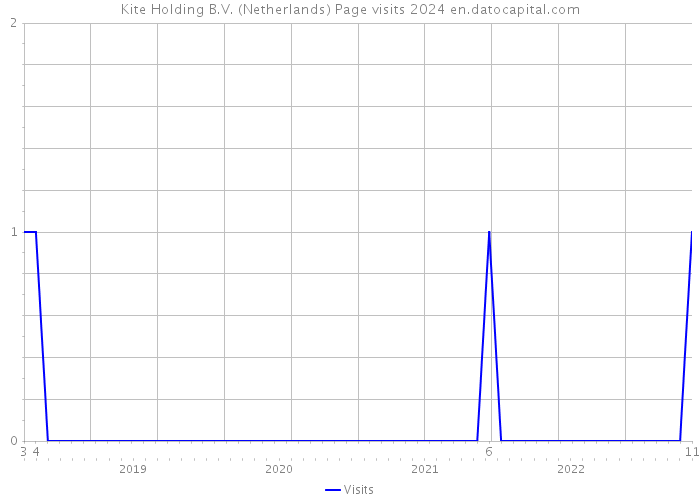 Kite Holding B.V. (Netherlands) Page visits 2024 