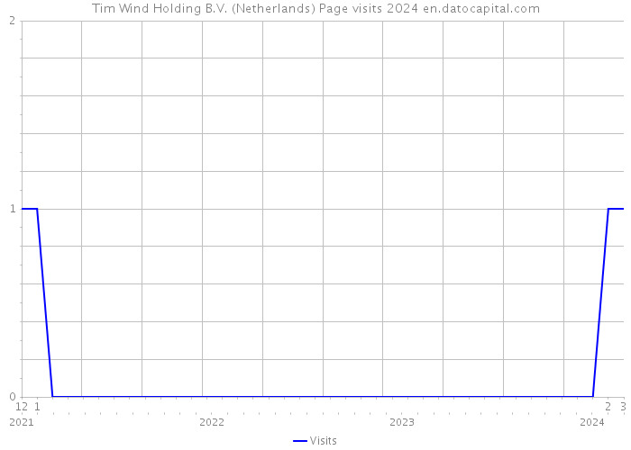 Tim Wind Holding B.V. (Netherlands) Page visits 2024 