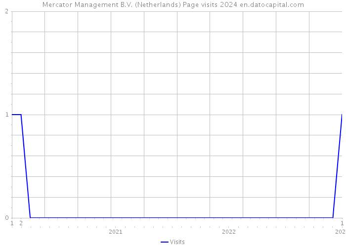 Mercator Management B.V. (Netherlands) Page visits 2024 