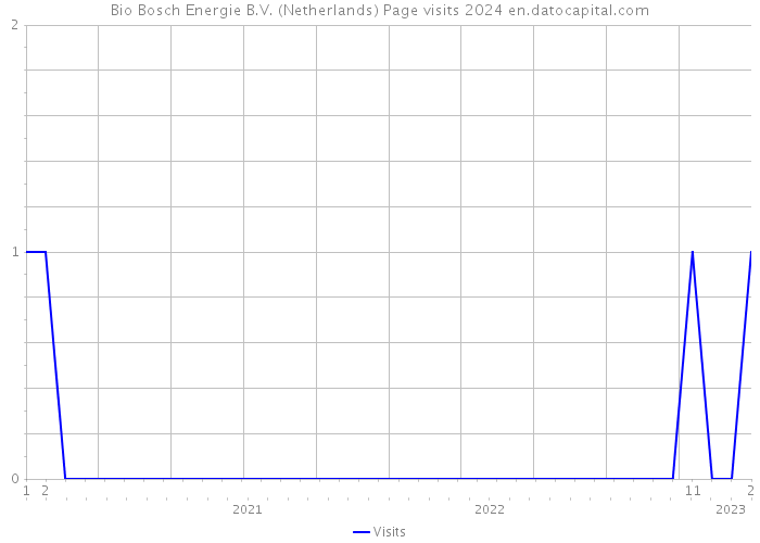 Bio Bosch Energie B.V. (Netherlands) Page visits 2024 