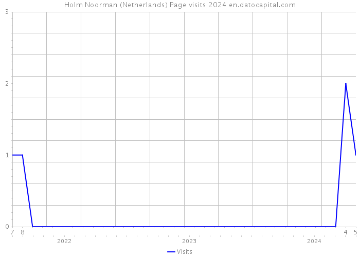 Holm Noorman (Netherlands) Page visits 2024 