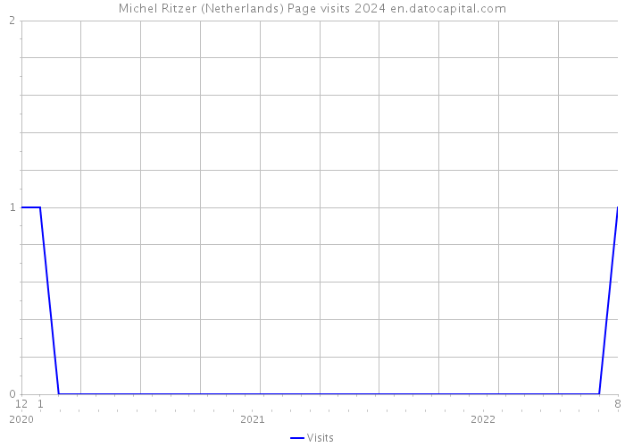Michel Ritzer (Netherlands) Page visits 2024 
