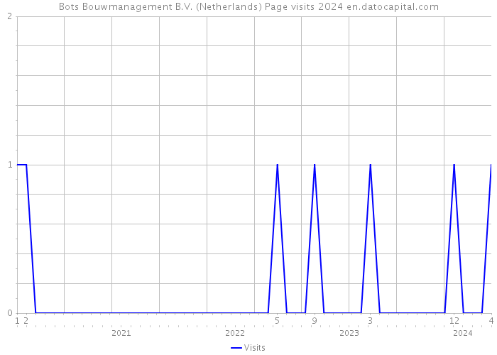 Bots Bouwmanagement B.V. (Netherlands) Page visits 2024 