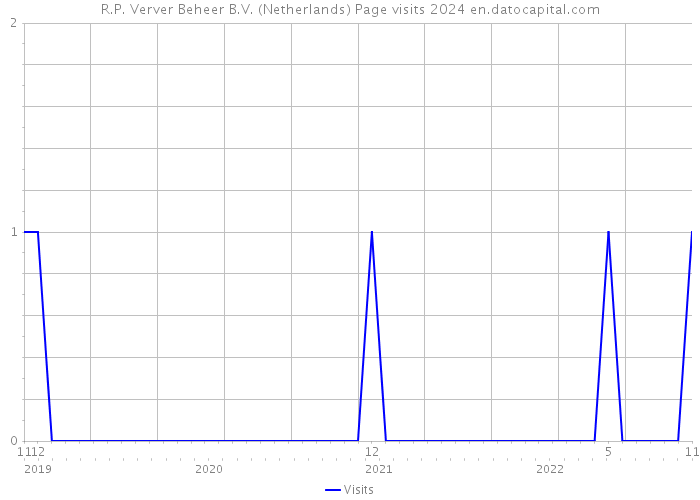 R.P. Verver Beheer B.V. (Netherlands) Page visits 2024 