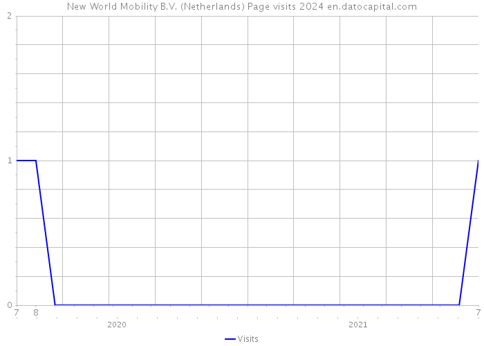 New World Mobility B.V. (Netherlands) Page visits 2024 