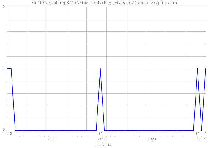 FaCT Consulting B.V. (Netherlands) Page visits 2024 