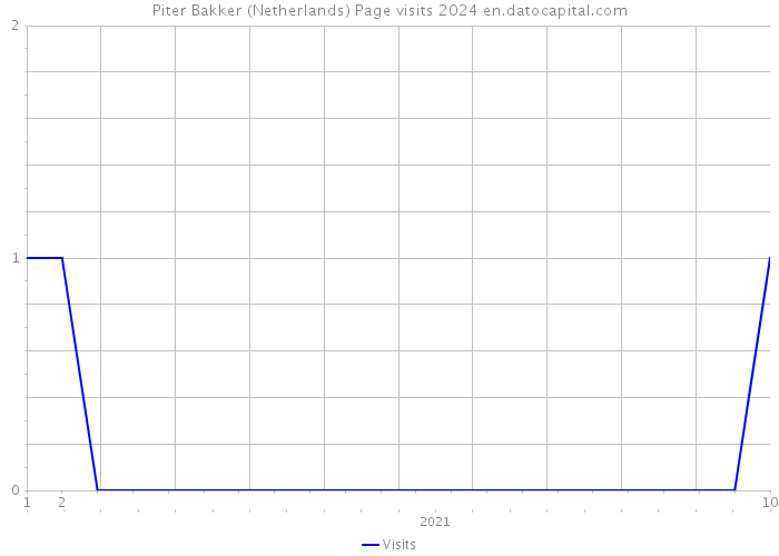 Piter Bakker (Netherlands) Page visits 2024 