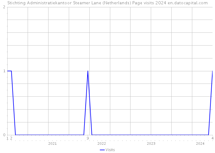 Stichting Administratiekantoor Steamer Lane (Netherlands) Page visits 2024 