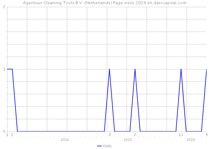 Agentuur Cleaning Tools B.V. (Netherlands) Page visits 2024 