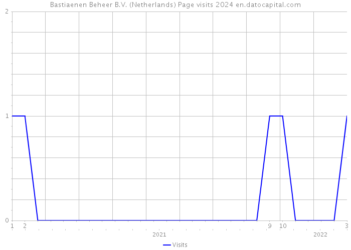 Bastiaenen Beheer B.V. (Netherlands) Page visits 2024 
