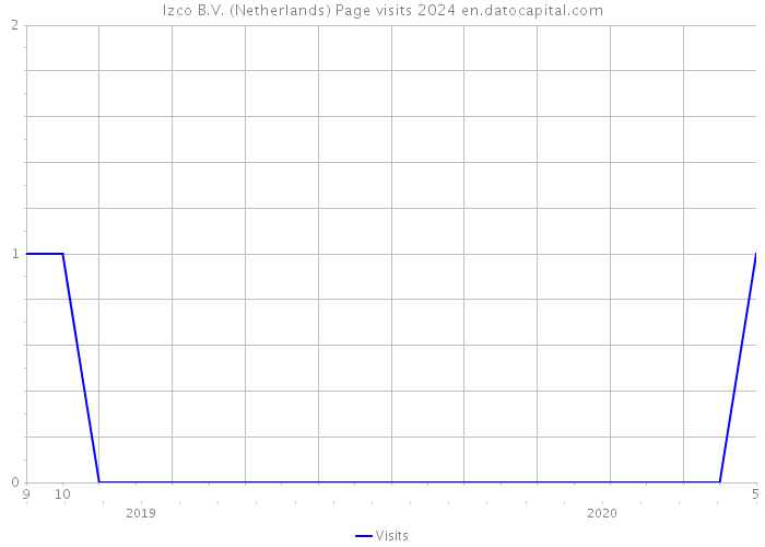 Izco B.V. (Netherlands) Page visits 2024 