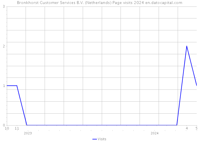 Bronkhorst Customer Services B.V. (Netherlands) Page visits 2024 