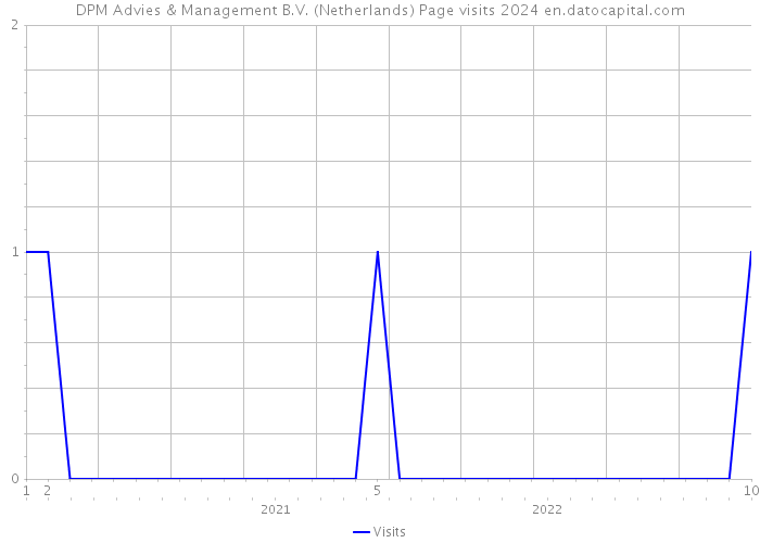 DPM Advies & Management B.V. (Netherlands) Page visits 2024 