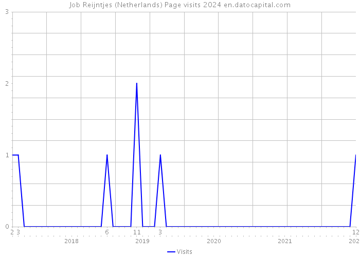 Job Reijntjes (Netherlands) Page visits 2024 