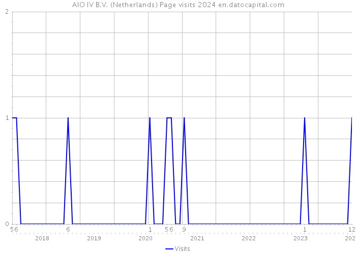 AIO IV B.V. (Netherlands) Page visits 2024 