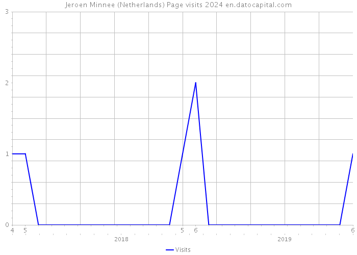 Jeroen Minnee (Netherlands) Page visits 2024 