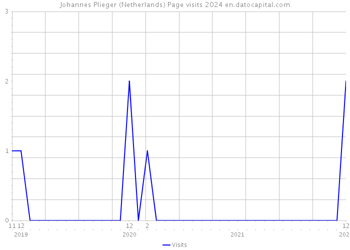 Johannes Plieger (Netherlands) Page visits 2024 