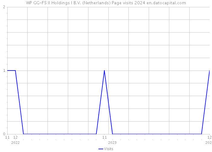 WP GG-FS II Holdings I B.V. (Netherlands) Page visits 2024 
