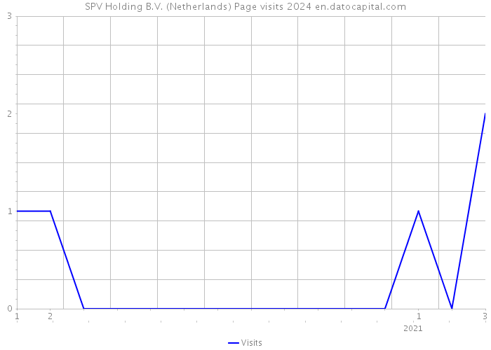 SPV Holding B.V. (Netherlands) Page visits 2024 