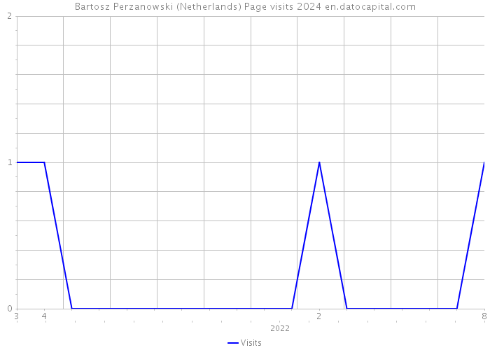 Bartosz Perzanowski (Netherlands) Page visits 2024 