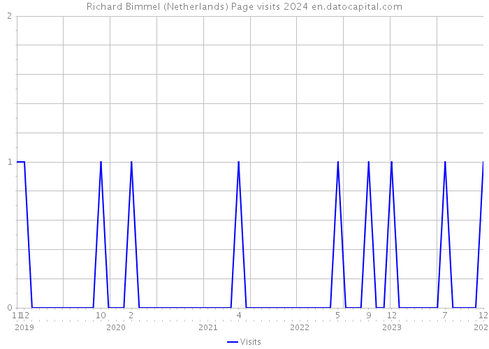 Richard Bimmel (Netherlands) Page visits 2024 