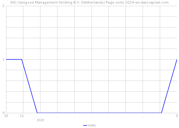 ING Vastgoed Management Holding B.V. (Netherlands) Page visits 2024 