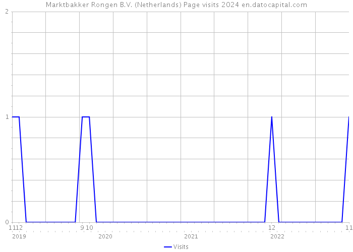 Marktbakker Rongen B.V. (Netherlands) Page visits 2024 