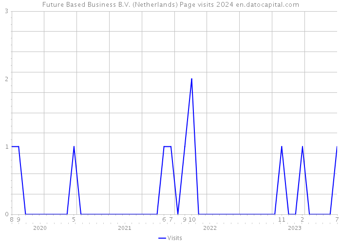 Future Based Business B.V. (Netherlands) Page visits 2024 