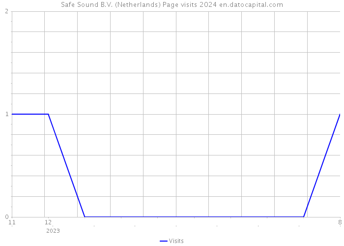Safe Sound B.V. (Netherlands) Page visits 2024 