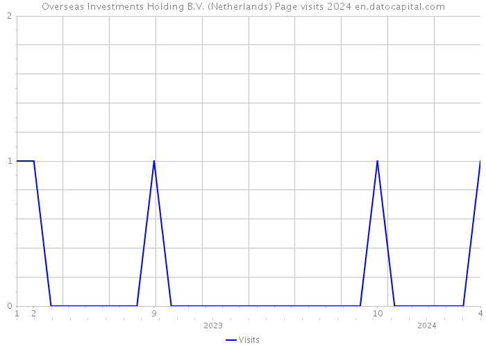 Overseas Investments Holding B.V. (Netherlands) Page visits 2024 