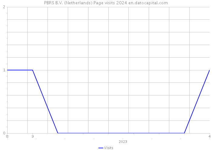 PBRS B.V. (Netherlands) Page visits 2024 
