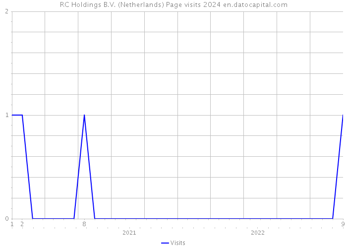 RC Holdings B.V. (Netherlands) Page visits 2024 