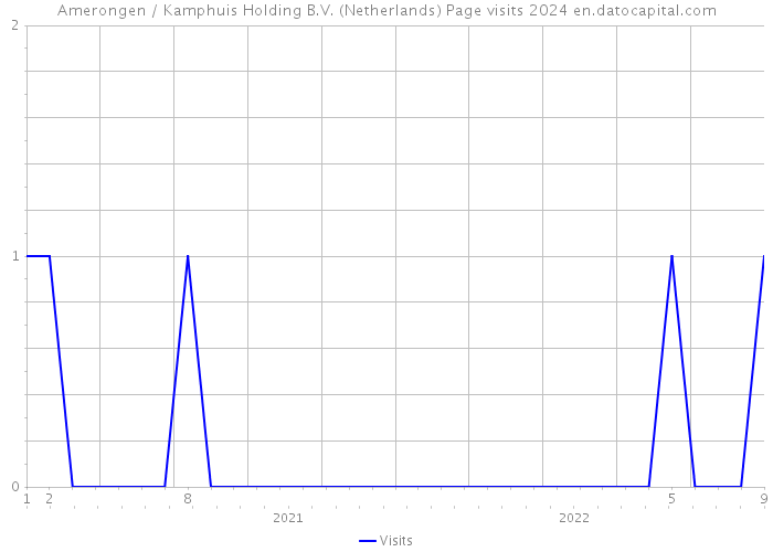 Amerongen / Kamphuis Holding B.V. (Netherlands) Page visits 2024 