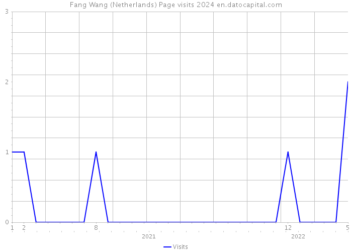 Fang Wang (Netherlands) Page visits 2024 