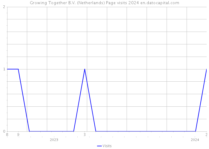 Growing Together B.V. (Netherlands) Page visits 2024 