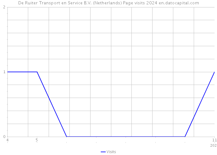 De Ruiter Transport en Service B.V. (Netherlands) Page visits 2024 