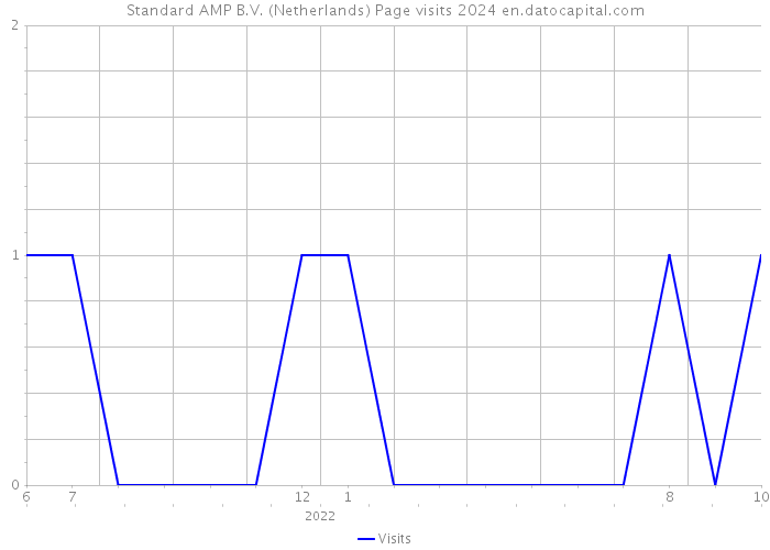 Standard AMP B.V. (Netherlands) Page visits 2024 