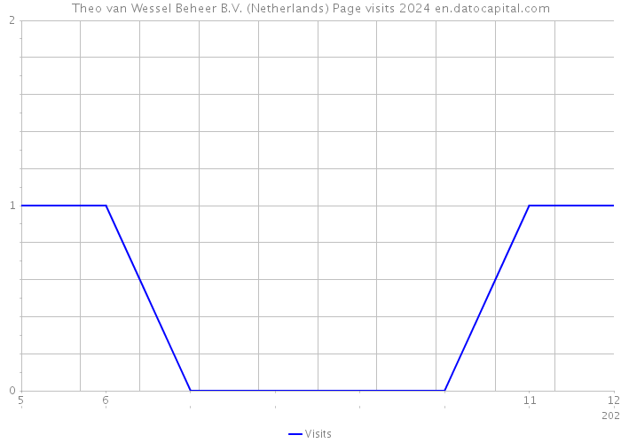 Theo van Wessel Beheer B.V. (Netherlands) Page visits 2024 