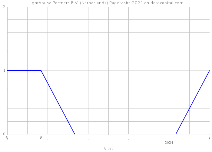Lighthouse Partners B.V. (Netherlands) Page visits 2024 