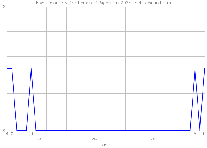 Bowa Draad B.V. (Netherlands) Page visits 2024 