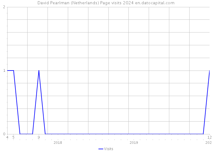 David Pearlman (Netherlands) Page visits 2024 