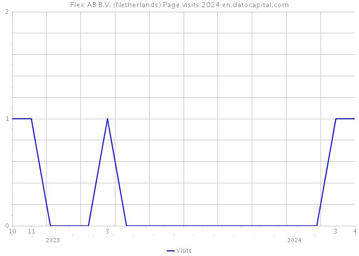 Flex AB B.V. (Netherlands) Page visits 2024 