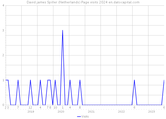David james Spiller (Netherlands) Page visits 2024 