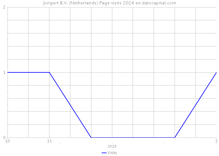 Jongert B.V. (Netherlands) Page visits 2024 