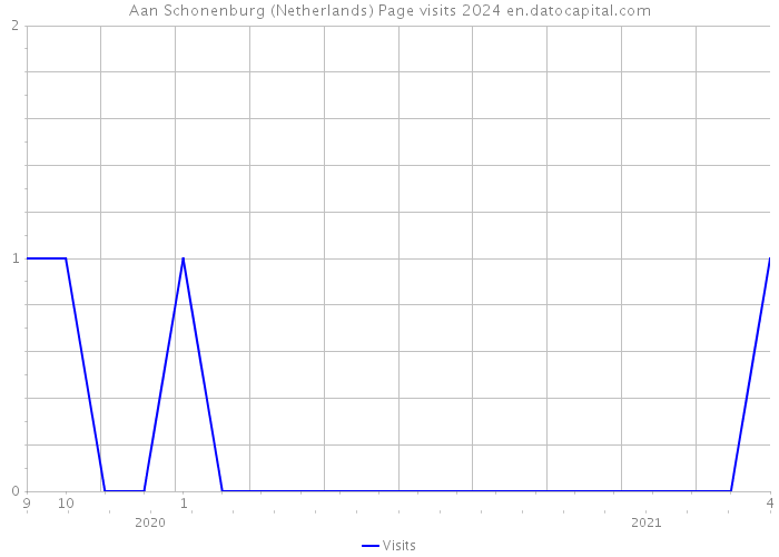 Aan Schonenburg (Netherlands) Page visits 2024 
