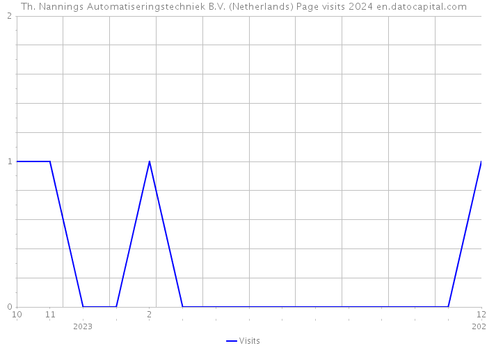 Th. Nannings Automatiseringstechniek B.V. (Netherlands) Page visits 2024 