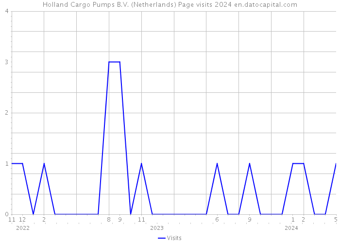 Holland Cargo Pumps B.V. (Netherlands) Page visits 2024 